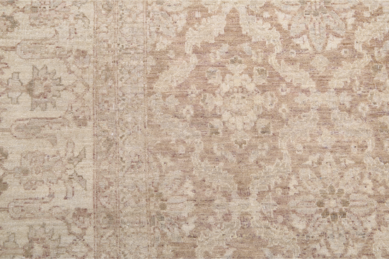 Hand Knotted Serenity Wool Rug - 8' 8" X 11' 7" 8' 8" X 11' 7" (264 X 353) / Brown / Wool