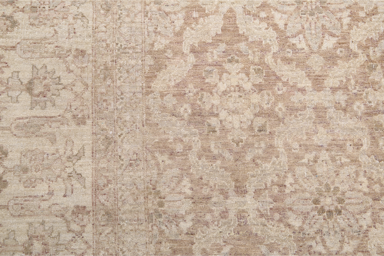 Hand Knotted Serenity Wool Rug - 8' 8" X 11' 7" 8' 8" X 11' 7" (264 X 353) / Brown / Wool