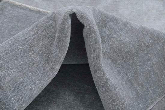 Transitional Hand Knotted Overdyed Farhan Wool Rug of Size 2'7'' X 8'3'' in Grey and  Colors - Made in Afghanistan
