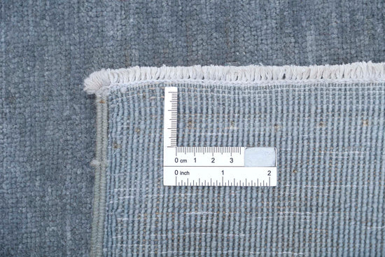 Transitional Hand Knotted Overdyed Farhan Wool Rug of Size 2'1'' X 3'1'' in Grey and  Colors - Made in Afghanistan