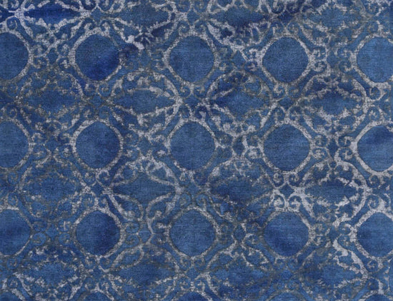 Transitional Hand Knotted Onyx Farhan Wool Rug of Size 12'0'' X 14'9'' in  and  Colors - Made in Afghanistan