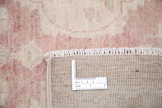 Traditional Hand Knotted Serenity Farhan Wool Rug of Size 6'0'' X 9'1'' in Brown and Ivory Colors - Made in Afghanistan