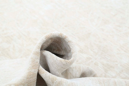 Transitional Hand Knotted Artemix Haji Jalili Wool Rug of Size 10'0'' X 14'1'' in Taupe and Ivory Colors - Made in Afghanistan